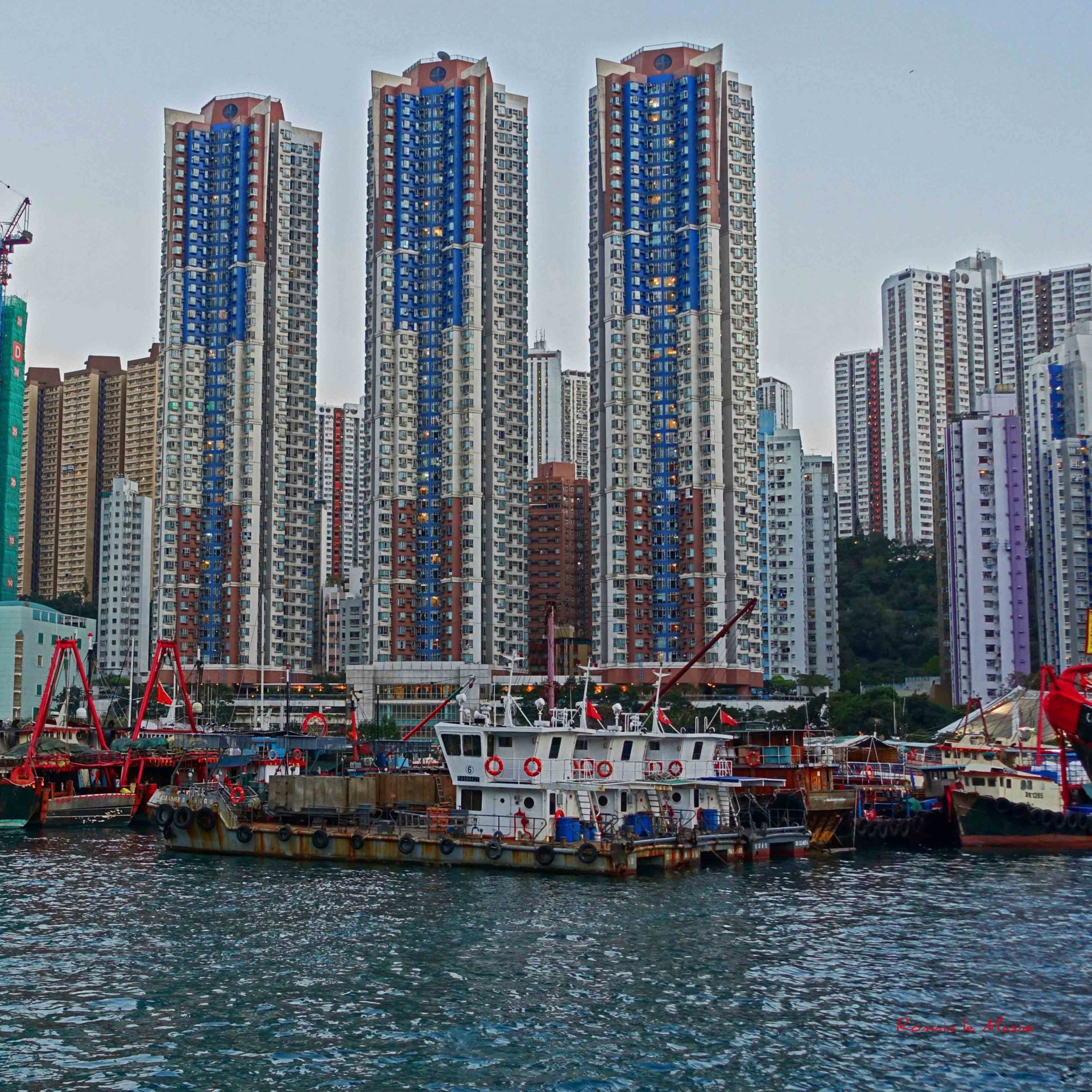 Port d'Aberdeen - Hong Kong