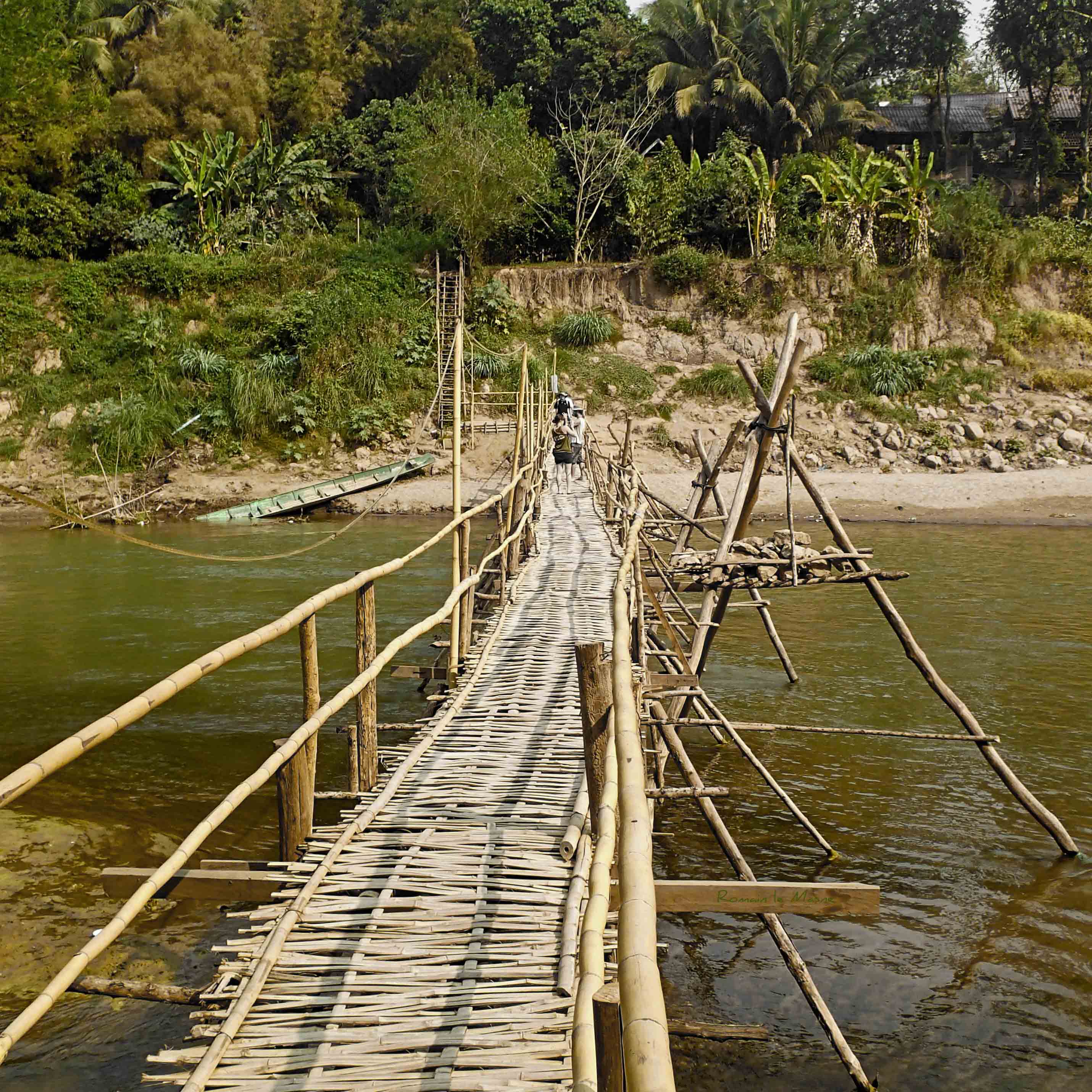 Pont sur le Nam Khan - Luang Prabang - Laos
