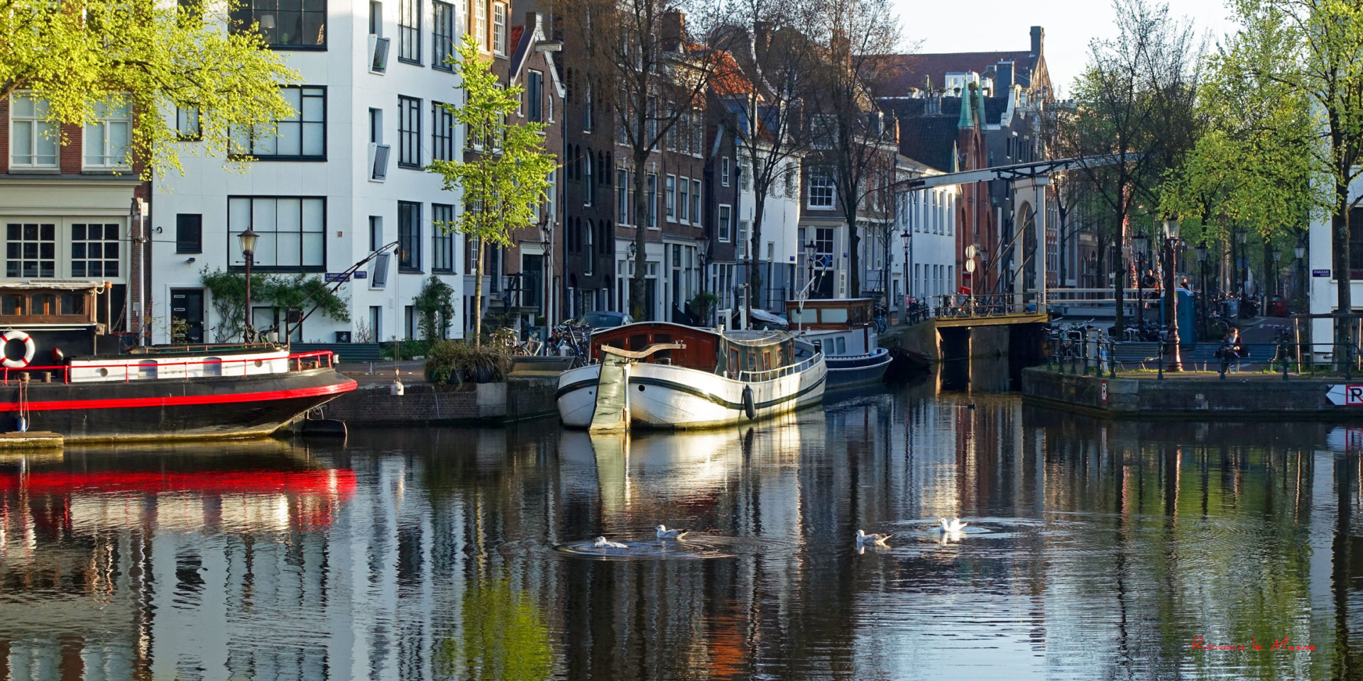 Amstel in the morning 4 - Amsterdam (1x2)
