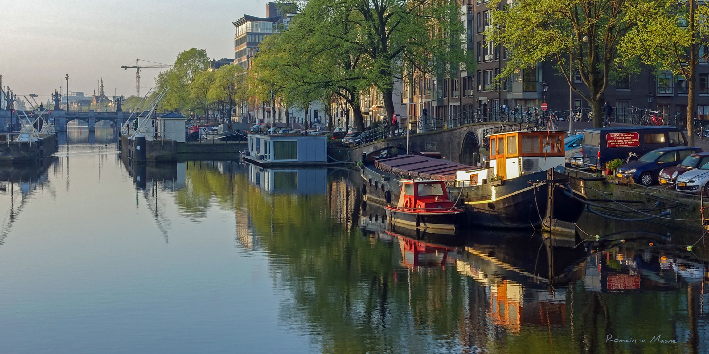 Amstel in the morning - Amsterdam - Apr17 (1x2)